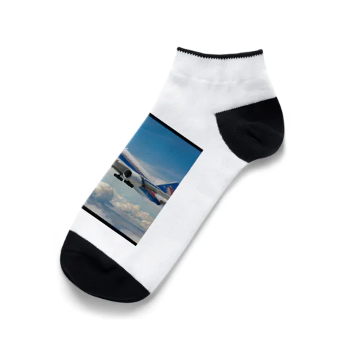 フィリピンの旅客機 Ankle Socks