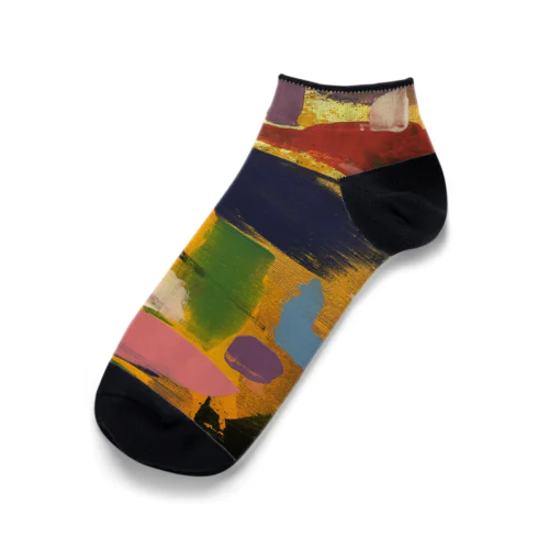 ファッショナブルカラー Ankle Socks