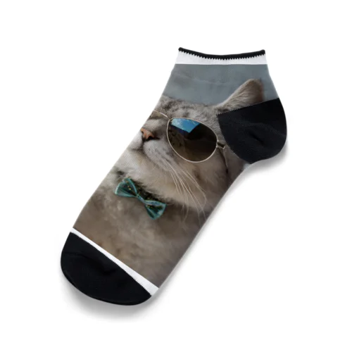 乾杯キャットくん Ankle Socks