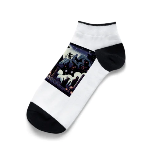 chaotic meeting / type.1 Ankle Socks