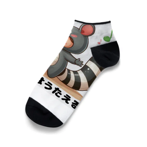 アリクイはうたえる Ankle Socks