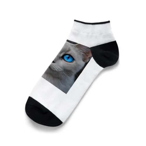 青目の猫 Ankle Socks