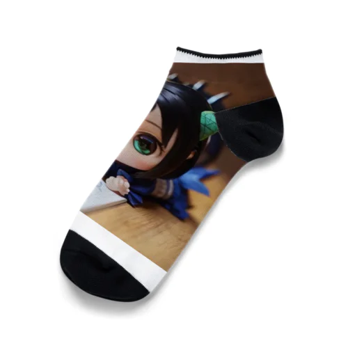 1月のアイテム：龍の女の子22 Ankle Socks