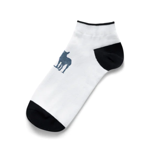 かっこいい犬のイラストグッズ Ankle Socks