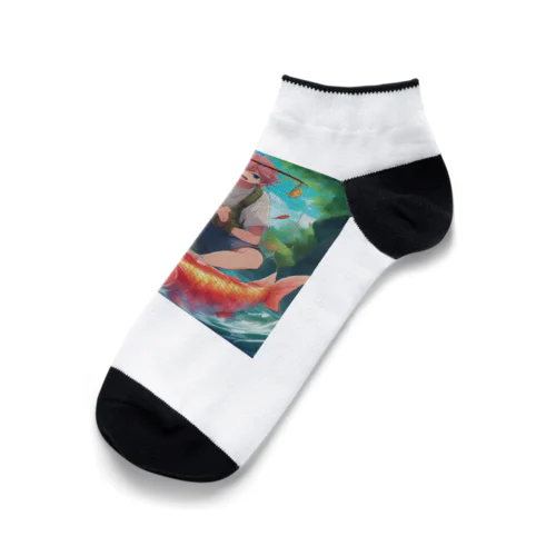 釣り好き男子 Ankle Socks