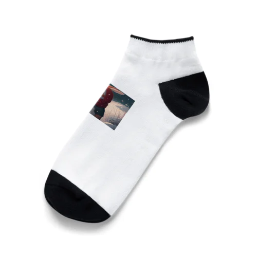 雪国のウサギ Ankle Socks