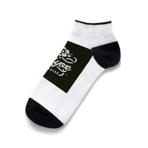 UkiyE クライシスロゴシリーズ Ankle Socks