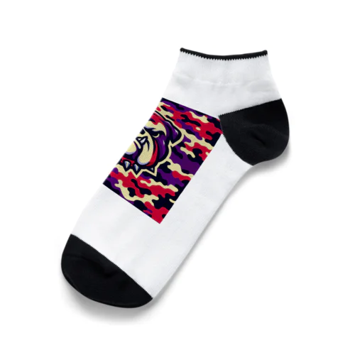 迷彩ブルドッグ Ankle Socks