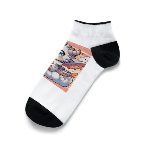 超かわいい！マスコットキャラクターのドラゴン Ankle Socks