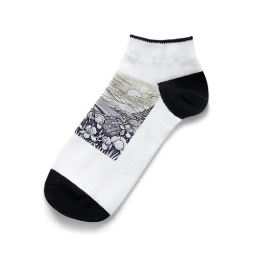 UkiyoE クライシス3 Ankle Socks