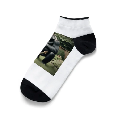 庭師のゴリラ Ankle Socks