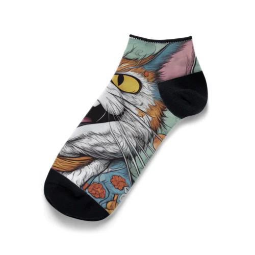 ゲス猫 Ankle Socks