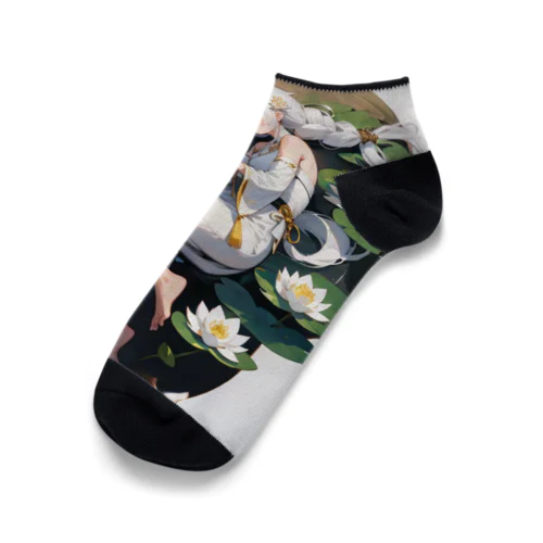 蓮花の少女 Ankle Socks