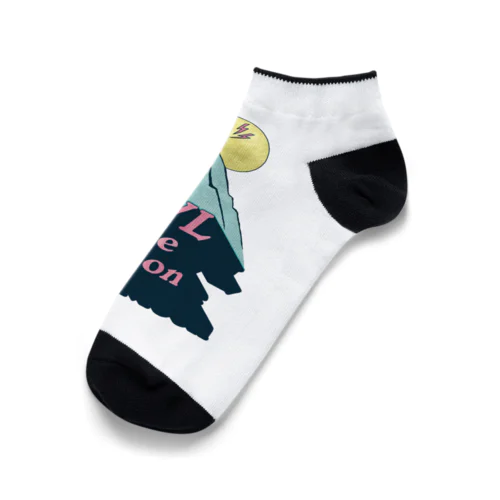 🌕月に吠える🐺（HOWL at the Moon） Ankle Socks