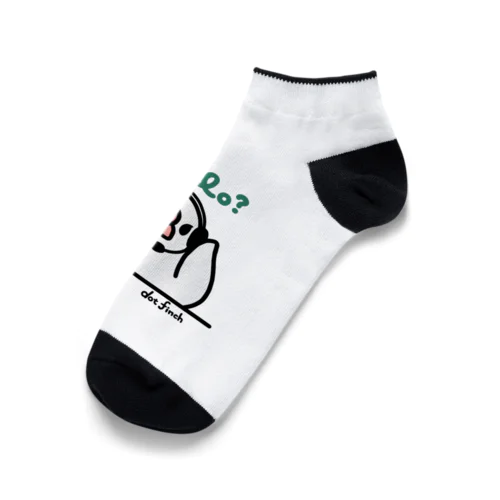 コールセンター文鳥 Ankle Socks