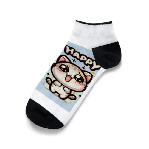 双子猫 Ankle Socks