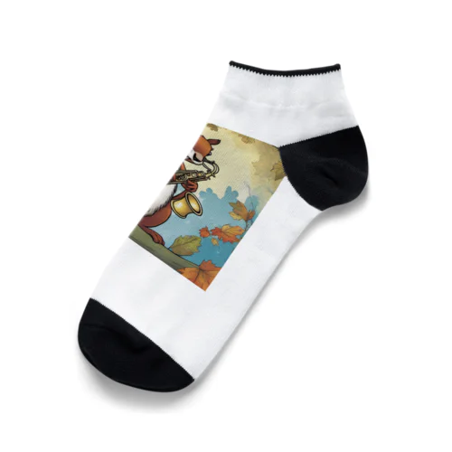 リスがサックスを Ankle Socks