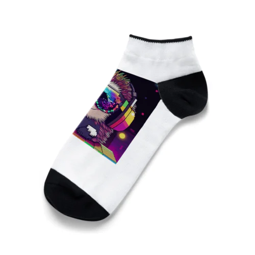 アゲ上げ！DJハリネズミくん Ankle Socks