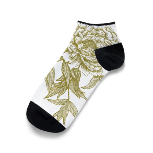 牡丹（ピオニー）YL Ankle Socks