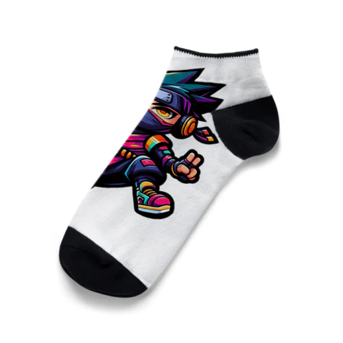“Digital Ninja” Ankle Socks