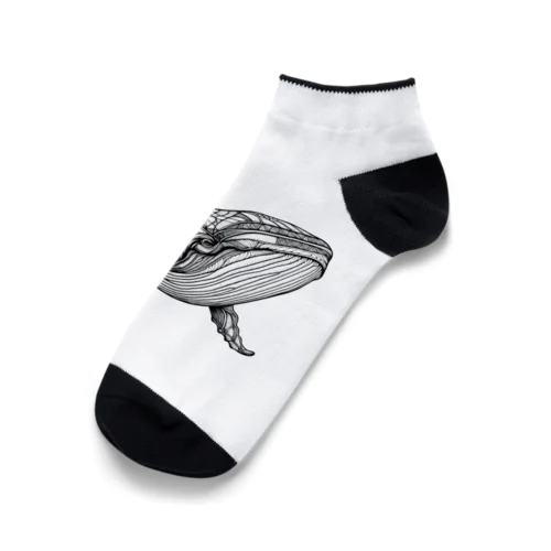 ジオシロナガスクジラ Ankle Socks