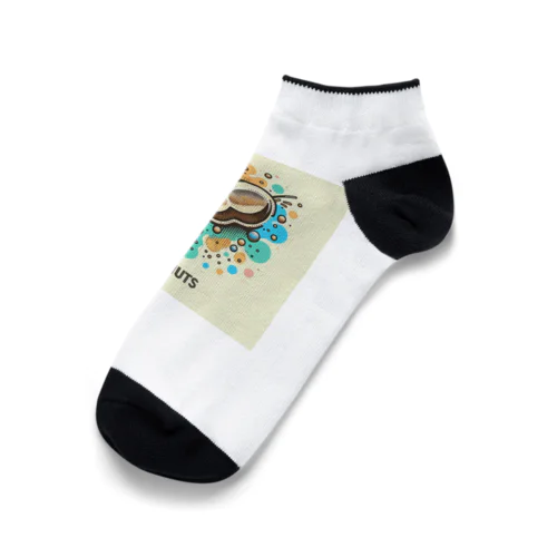 ドット絵「ピーナッツ」 Ankle Socks