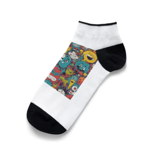 ユーモアやポップなグッズ2 Ankle Socks