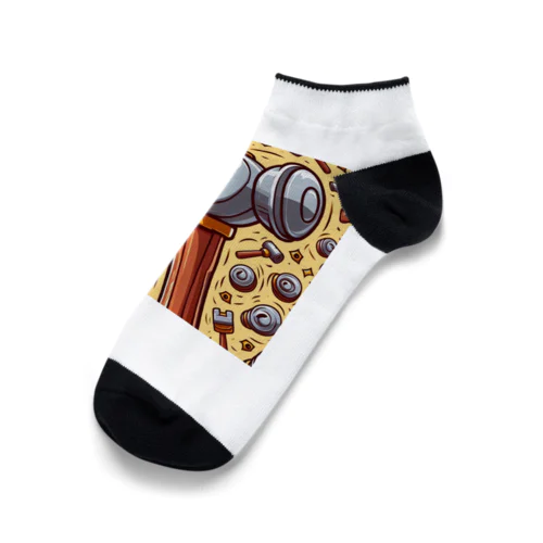 大工シリーズハンマーくん Ankle Socks