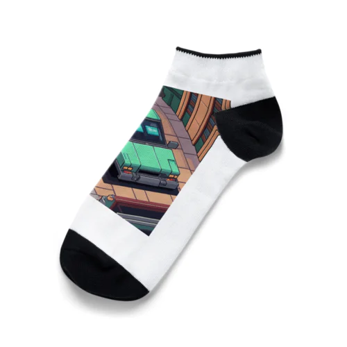 ぐっすり寝ているクーラントタンク Ankle Socks