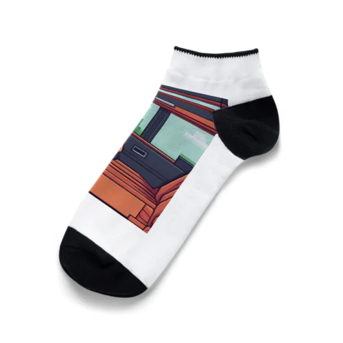 居眠り中のドライブモード Ankle Socks