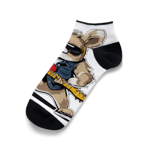 ロックに生きるアニマル Ankle Socks