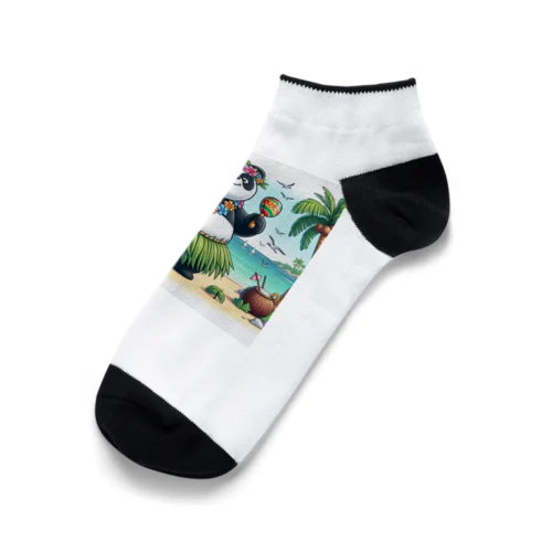 パンダマラカス Ankle Socks