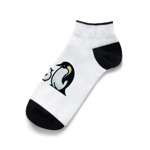 ペンギンのおやこ Ankle Socks