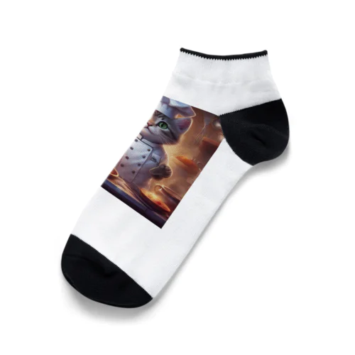 cooking猫 Ankle Socks