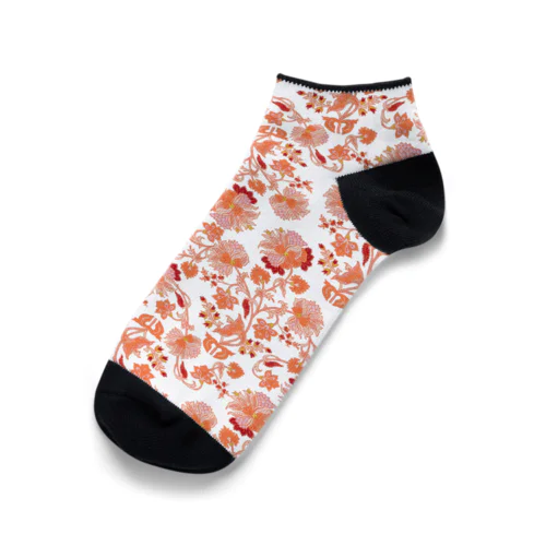 花柄34 Ankle Socks