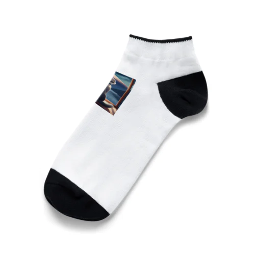 すこと空　富士山バージョン Ankle Socks