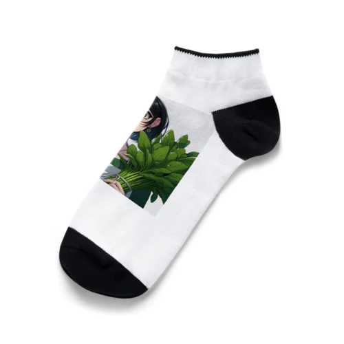 今日は、ほうれん草で良いですか？ Ankle Socks