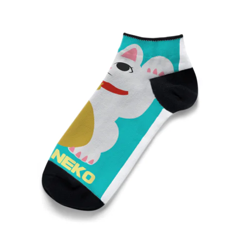 オリジナルまねきねこキャラクターRICONEKOが登場！ Ankle Socks