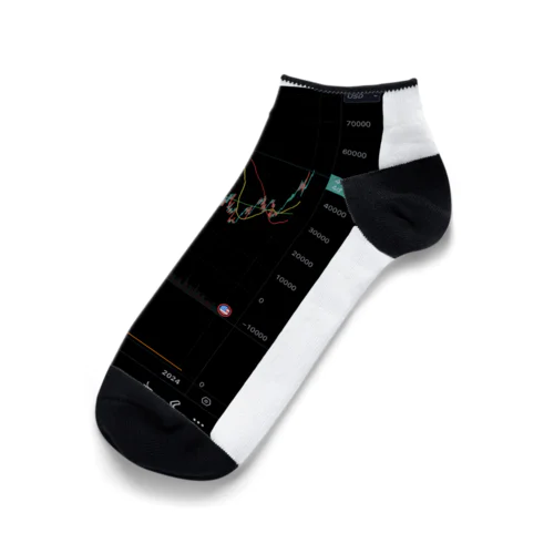 BTC/USD Ankle Socks