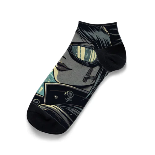 サイバーパンクガールNo.33 Ankle Socks