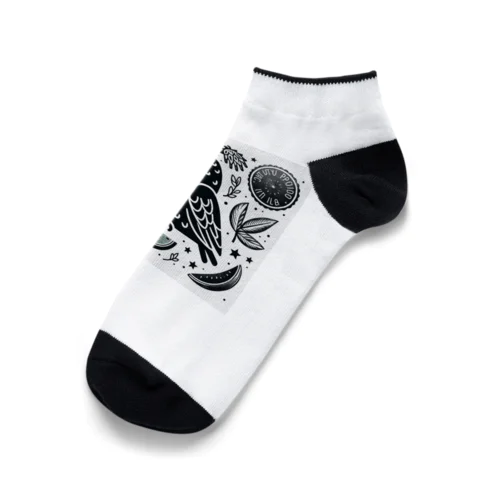 クロマネ Ankle Socks