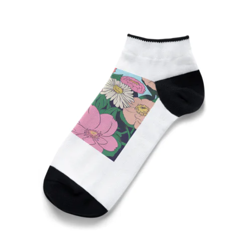 花に囲まれた日常 Ankle Socks