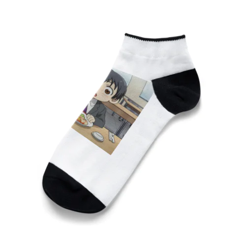 社員食堂＠サラリーマン Ankle Socks