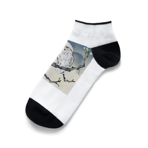 眠りの梟 Ankle Socks