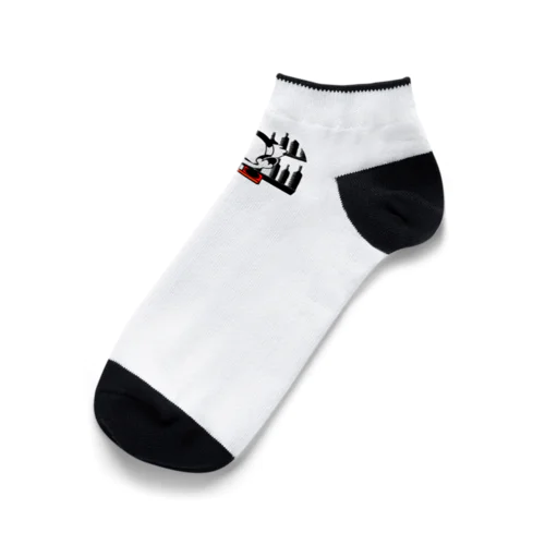 DJわんこのチーくん Ankle Socks