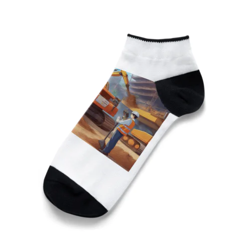 工事現場 Ankle Socks