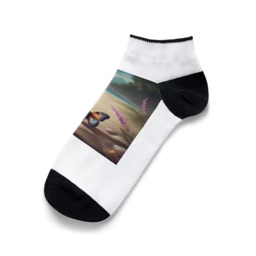 海岸の蝶 Ankle Socks