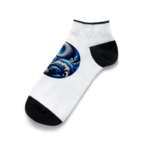 【三碧木星】guardian series “Aquarius” Ankle Socks