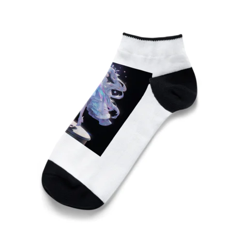 純白のアイドル Ankle Socks