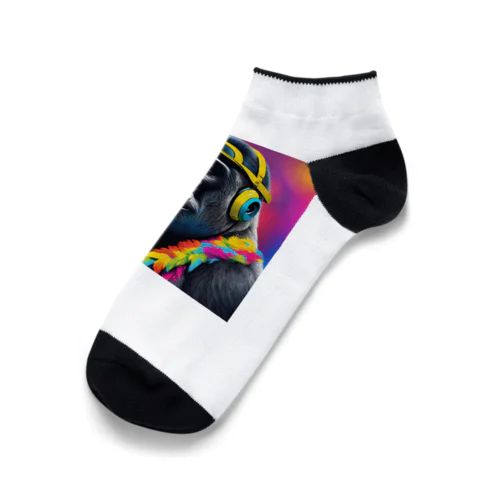 DJ ゴリラくん Ankle Socks